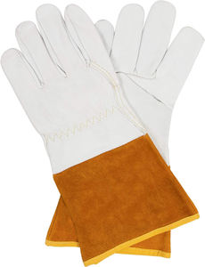 Gants de sécurité en polyéthylène résistants à la chaleur GLOWING NEON INDUSTRY, 10 pouces, entièrement texturés, 11 oz, ignifuges, durables, antidérapants - Product Image 2