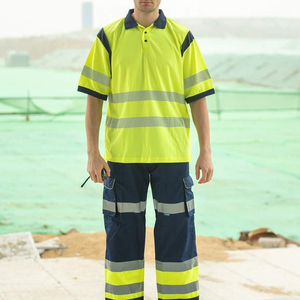 เสื้อโปโลสะท้อนแสง แห้งเร็ว ระบายอากาศดี พร้อมแถบสะท้อนแสง สำหรับทำงาน ผู้ชาย คุณภาพสูง ราคาประหยัด - Product Image 5