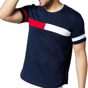 Top Quality Casual Wear Men T-Shirts <b>Light</b> Weight Men T-Shirts Solid Color Men T-Shirts for Sale Custom Logo Cheap Price tshirts - Product Image 1