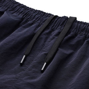 Survêtement rayé bleu marine à manches longues avec fermeture éclair sur le devant, vêtement décontracté avec poches latérales, style automne, coupe régulière, polyester - Product Image 3