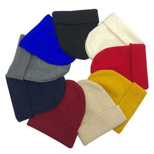 Fashion Hip Hop Unisex <b>Beanie</b> 100% <b>Wool</b> Warm Brimless Baggy Winter Travel Image Customizable Color & Logo - Product Image 4