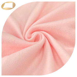 Tela térmica de felpa francesa de algodón y poliéster elástica para ropa de invierno - Product Image 1