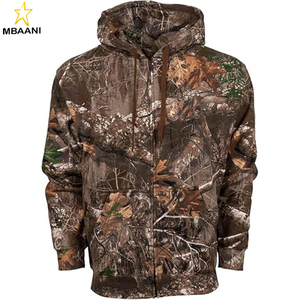 Sudadera con Capucha Clásica de Caza para Hombre, Mezcla de Algodón/Poliéster, Camuflaje RT EDGE - Product Image 2