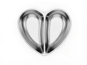 Premium Aluminum <b>Heart</b> <b>Shape</b> Shining Polish Modern Luxuries Royal Serving <b>Bowl</b> Hot Sale Designer Octagonal <b>Shape</b> Serving <b>Bowl</b> - Product Image 4