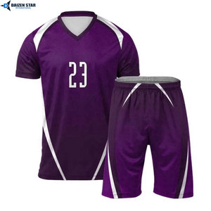 OEM Custom Volleyball Jersey Set Moisture Wicking Breathable Training Match Uniform - Product Image 5