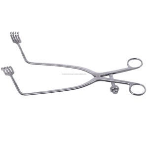 Rétracteur Weitlaner auto-serrant en acier inoxydable pour chirurgie générale, kit chirurgical certifié CE Classe I, manuel - Product Image 5