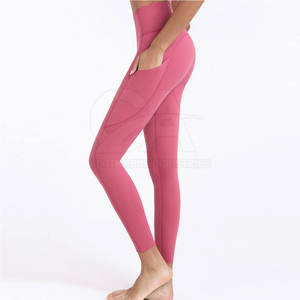 Ensemble de sport pour femme avec soutien-gorge de sport et leggings taille haute sans couture, personnalisable avec logo, pour yoga et entraînement en salle de sport - Product Image 6