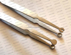 <b>Piercing</b> Barbell <b>Clamps</b> 4.5" Manual German Stainless Steel ENT Surgical Instrument | CE Certified by Vaslcare - Product Image 2