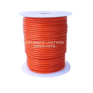 Handmade Black Round Leather <b>Cord</b> Jewelry Making Supplies Various Sizes (2mm-5mm) RELIANCE LEATHER PRODUCTS - Product Image 3