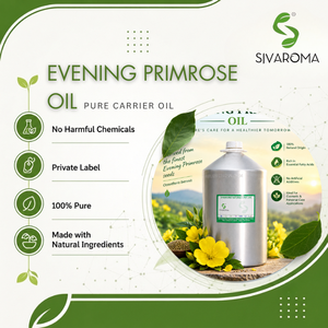 Aceite de Onagra Prensado en Frío 100% Puro y Natural, Ingrediente de Aceite de Semilla Botánica para Cuidado Personal y Formulación Cosmética - Product Image 4