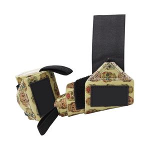 Bandes de poignet imprimées motif crâne pour haltérophilie, sublimation, mélange de polyester, soutien pour entraînement de musculation en salle de sport - Product Image 2