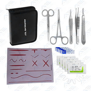Ensemble de kit de suture de chirurgie de pratique de suture de coussinet de peau chirurgical Kit de pratique de suture pour la formation en soins de santé et les écoles de médecine - Product Image 6