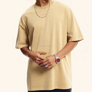 Camisetas Unisex Extra Grandes, Casuales, Lisas, de Jersey, con Impresión Personalizada, 100% Algodón, Transpirables, Ecológicas, de Secado Rápido para Hombre - Product Image 3