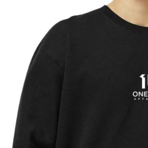 Sweat-shirt col rond épais pour homme 10oz en molleton premium, coupe décontractée, style streetwear, vente en gros - Product Image 5