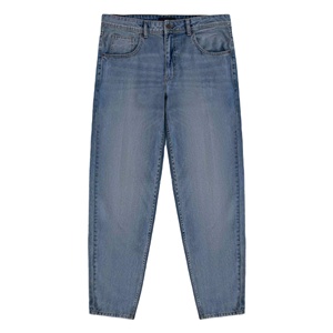 กางเกงยีนส์ผู้ชายทรงตรง สีน้ำเงิน ผ้ายืด สโตนวอช สไตล์ลำลอง ทันสมัย ใส่สบาย เหมาะสำหรับใส่ทุกวัน - Product Image 1