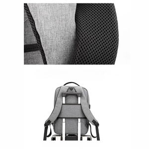Mochila Ligera para Portátil HHY de Poliéster, Impermeable, con Compartimento USB, Nuevo Diseño, Cierre de Cremallera, para Viajes, Escuela, Uso Oficial, 20-39L - Product Image 4