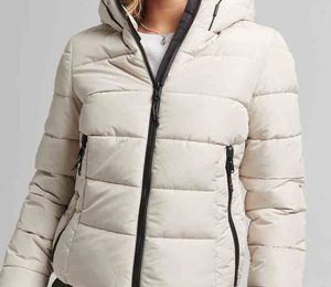 Winter Nylon Quilted Coat Bulk Order Waterproof Hooded Low MOQ Supplier Ladies Cropped puffer <b>jacket</b> for <b>women</b> - Product Image 1