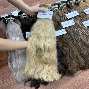 ผมต่อแบบ I-Tip ลอนธรรมชาติ หลายสี ขายดีที่สุด ผมแท้เวียดนาม 100% ผู้จัดจำหน่ายยอดนิยม - Product Image 5