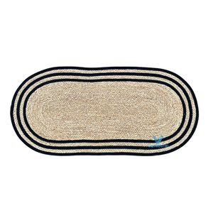 New Arrival Boho <b>Rustic</b> <b>Rug</b> Natural Seagrass Water Hyacinth Woven Handmade Vintage Farmhouse Bedroom Living Room Home Decor - Product Image 2