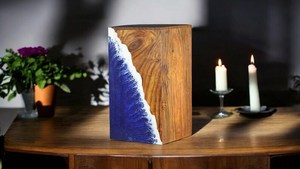 Urna de madera hecha a mano. Ataúd para hombres, mujeres, niños y mascotas. Urna de cremación para adultos. - Product Image 4