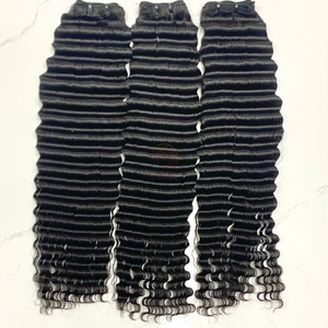 100% Extensiones de cabello humano vietnamita crudo Paquetes de ondas profundas para el mercado de EE. UU. Y el Reino Unido para el blanqueamiento-Estilo de ondas naturales - Product Image 5