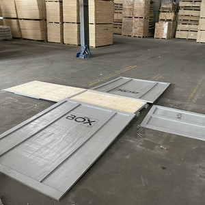 Wholesale Durable Foldable Stackable Solid <b>Box</b> Plywood Wooden <b>Crates</b> Ramp <b>Crate</b> Multi-Function Cargo for Shipping Storage - Product Image 3