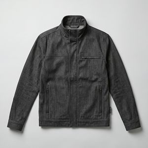 แจ็คเก็ตยีนส์พรีเมียมแบบยูนิเซ็กส์ สไตล์คลาสสิค ทรัคเกอร์ 100% ผ้าฝ้าย ล้างแบบวินเทจ สตรีทแวร์ เสื้อคลุมด้านนอก รับทำโลโก้ตามสั่ง ขายส่ง OEM - Product Image 1