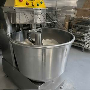 Mélangeur à pâte de boulangerie 25 kg, mélangeur spiral robuste en acier inoxydable - Product Image 5