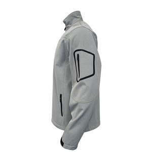 Customized <b>Men's</b> Zipper Thicker Winter Softshell <b>Jackets</b> <b>Warm</b> Windbreaker Outdoor Working Wear Soft Shell <b>Jackets</b> - Product Image 3