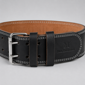 Ceinture de musculation en cuir Maiz Enterprises, soutien lombaire enveloppant, réglable, durable, robuste, soutien du tronc, adulte - Product Image 4