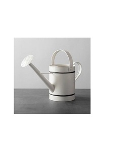 Regadera de metal compacta para jardín, para espacios pequeños, con pico largo, mango ergonómico, revestimiento resistente al óxido, acabado duradero y resistente. - Product Image 1