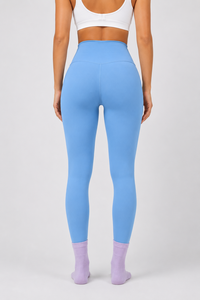 Legging Yaga pour femme, taille haute, effet ventre plat, compression, pantalon de yoga, doux, extensible, athlétique, pour la gym et le sport - Product Image 3