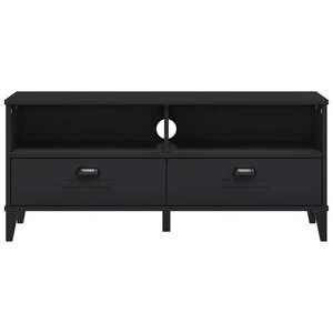 Mueble para TV Mediano de Madera Sintética Negra y Plástico - Product Image 6