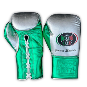 Guantes de Boxeo No Boxing No Life, de Cuero Genuino, para Entrenamiento Profesional, Cómodos, Fabricante de Marca Privada - Product Image 1
