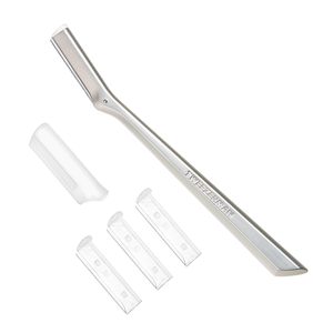 Maquinilla de afeitar facial de acero inoxidable Tweezerman para mujeres y todo tipo de piel, fácil de usar - Product Image 1