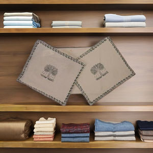 Housse de vêtement en tissu imprimé Pipal Tree |   Housse de robe en coton artisanale |   Rangement en tissu ethnique indien |   Organisateur de garde-robe de voyage - Product Image 4