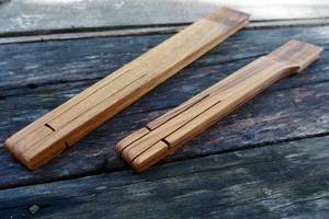 Teak Wood Salad <b>Tongs</b> Elegant Housewarming & <b>Kitchen</b> Gifts for Buyers - Product Image 2