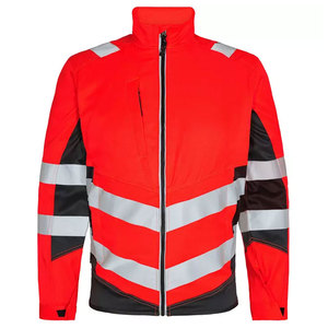 <b>High</b>-<b>Visibility</b> Winter Safety Waterproof Industrial Zipper <b>Jacket</b> Construction Security Working <b>Softshell</b> Traffic Uniform <b>Jacket</b> - Product Image 5