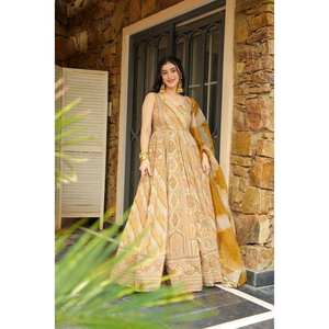 Robes de soirée de créateur Belle robe et Dupatta pour la fête - Product Image 5