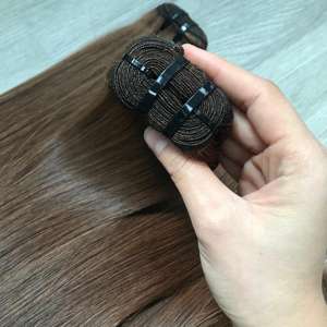 Precio de fábrica Extensiones de cabello humano crudo vietnamita HD Encaje Hueso Liso Cutícula Alineada Venta al por mayor Costo de vendedores - Product Image 6