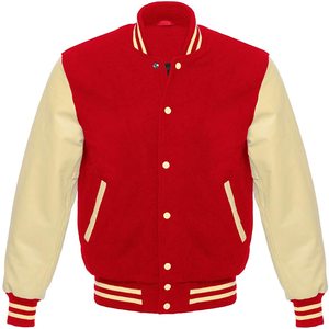 Chaqueta Varsity Personalizada de Fabricante OEM para Hombre - Precio al por Mayor, Venta Caliente, Ropa Urbana con Bordado y Chaquetas para Hombre de Primera Calidad - Product Image 1