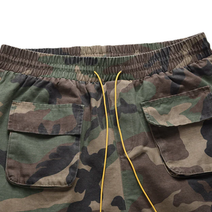 Custom Jeans Denim <b>Shorts</b> Baggy 6 Pocket Camouflage Camo Cargo <b>Shorts</b> Boys Multi Pocket <b>Tactical</b> <b>Shorts</b> Hiking Camping Casual - Product Image 4