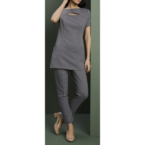 Túnica Suave y Elástica para Mujer, Uniformes para Spa y Salón de Belleza, Uniformes Médicos Estampados, Uniformes Personalizados para Enfermeras, Ropa de Trabajo - Product Image 1