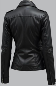 Veste en cuir pour homme de qualité supérieure, décontractée et élégante, col montant, logo sur le devant, tailles personnalisées de haute qualité, nouvelle arrivée - Product Image 4