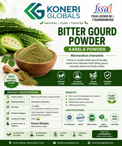 Polvo de Melón Amargo Deshidratado 100% Puro, Secado al Aire Caliente, Rico en Nutrientes Naturales para Suplementos Dietéticos, Ayurvédico, Venta al Por Mayor - Product Image 4