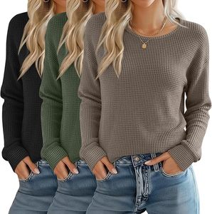 Hot Selling Jacquard <b>Thermal</b> Knit Sweatshirt Pakistan Made Long Sleeve Jacquard Knit <b>Thermal</b> Breathable Sweat Shirts for <b>Women</b> - Product Image 1