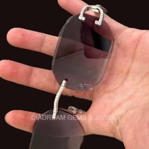 New Trendy Goggles Unisex <b>Eyeglasses</b> Studded With Moissanite Diamonds Ideal for Everyday Wear new Designer Luxury Sunglasses - Product Image 1
