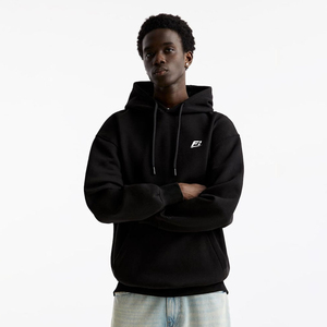 Sudadera con capucha unisex de algodón 100% de 480GSM para hombre, personalizable, gruesa, con cremallera frontal, estampado de logo, forro polar de invierno al por mayor - Product Image 1