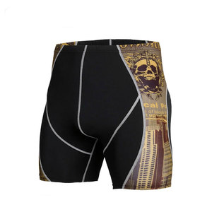 MMA <b>Compression</b> <b>Shorts</b> Running Tights Men's Gym Leggings Workout Sweatpants Training Jogging Fitness Quick Dry <b>Short</b> Pants - Product Image 3