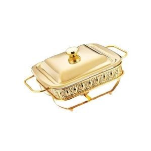 Recipiente de metal de precisión para calentar alimentos, producido para mejorar la eficiencia del servicio de catering mediante una fabricación de calidad y funcionalidad duradera. - Product Image 3